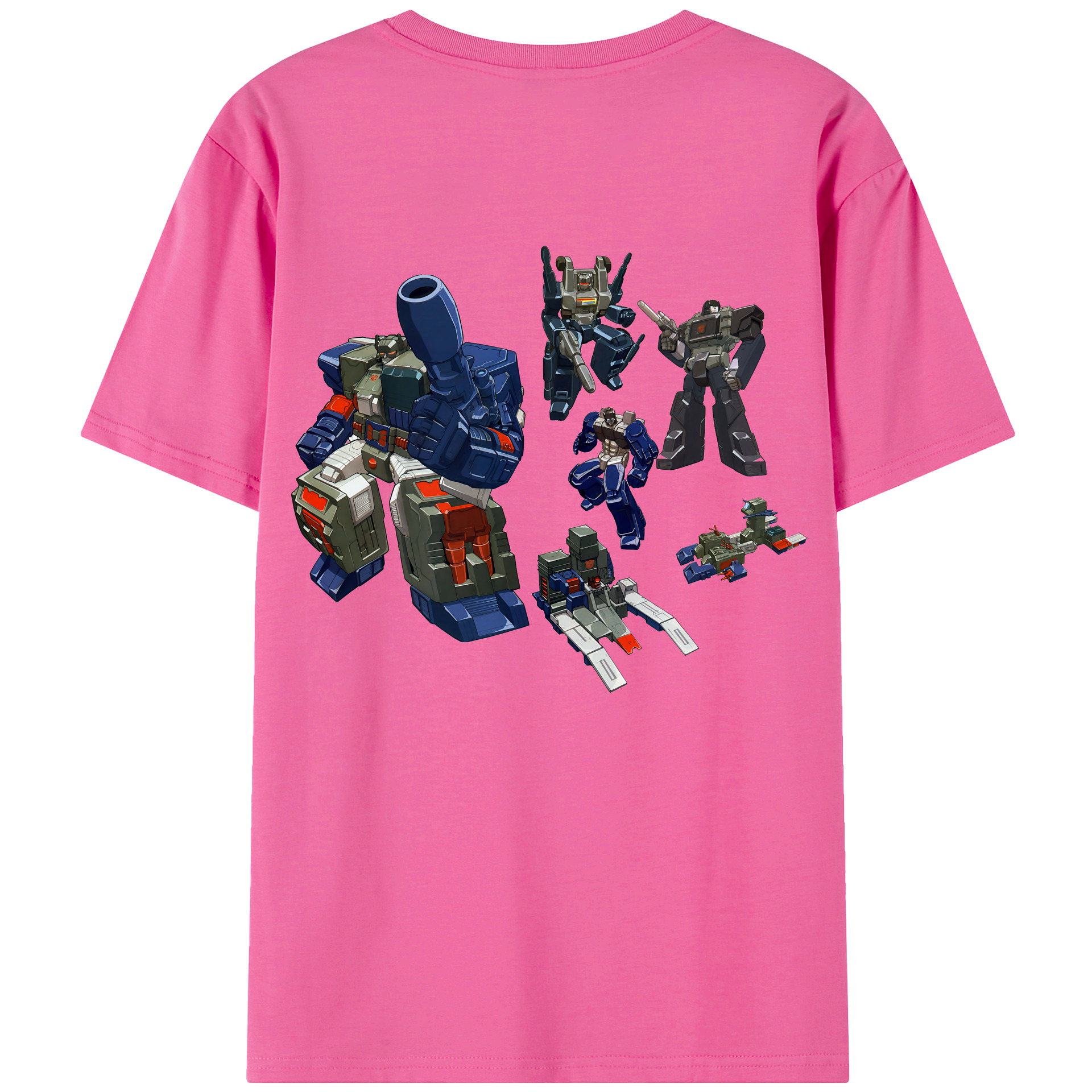 （画像用） Transformers トランスフォーマー レディース半袖Tシャツ(バックプリント)